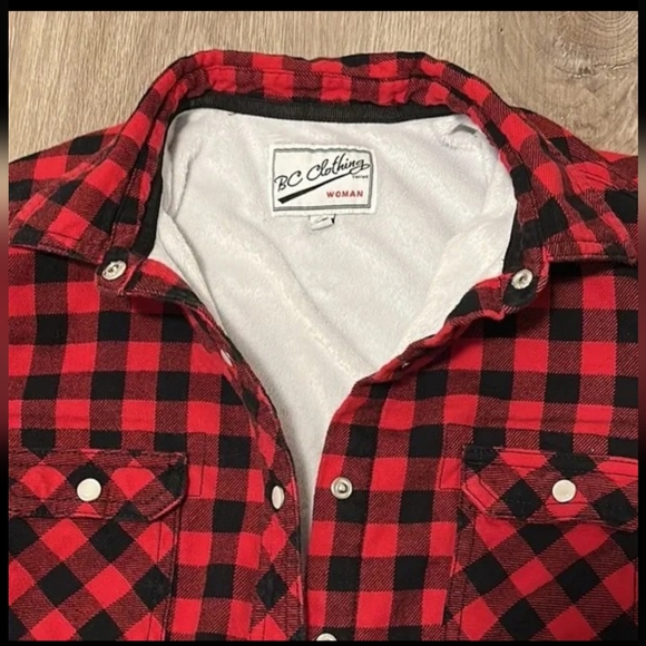Bc clothing plaid shacket - Picture 2 of 4